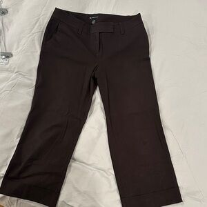 INC International Concepts Women's Black Capris